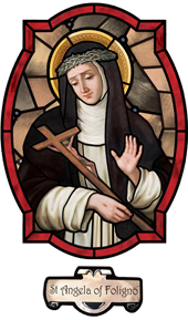 decorative stained glass window film religious medallion design